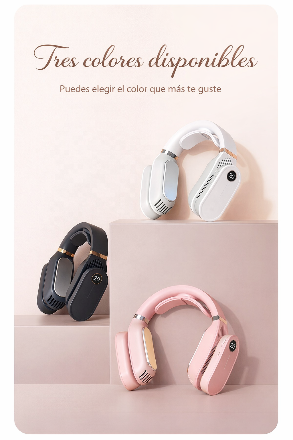 Calentador y Enfriador de Cuello Portátil